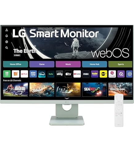Amazon.com: LG 27SR50F-W Smart Monitor 27-Inch FHD (1920x1080) IPS